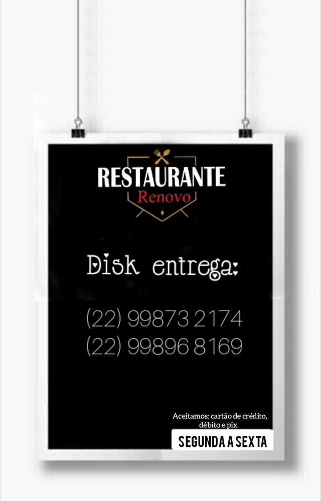 Ads Do Restaurante Renovo